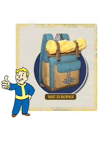Fallout 76: Vault 33 Backpack